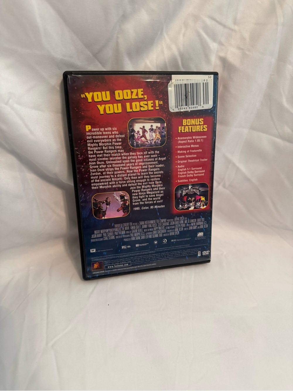 Mighty Morphin Power Rangers: The Movie DVD - Multicolor - Picture 2 of 3